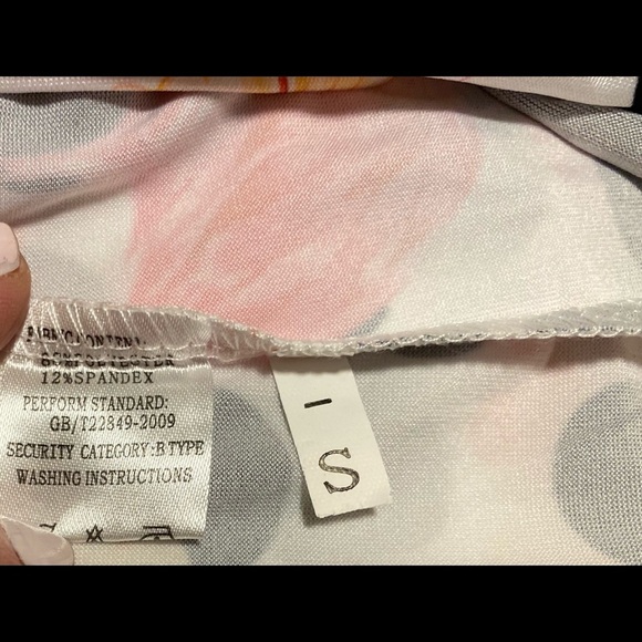 Beautiful summer dress short sleeve / size S - Picture 7 of 8